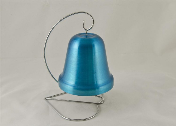 Big Bell, Blue. 4". - Click Image to Close