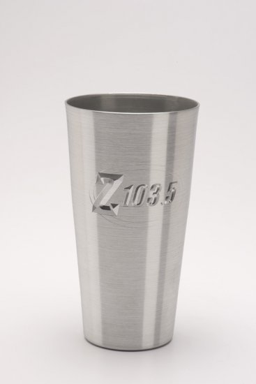 Boston Shaker, Silver. 24 oz. - Click Image to Close