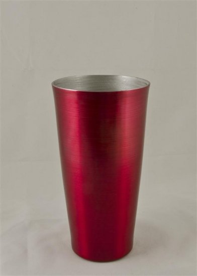 Boston Shaker, Red. 24 oz. - Click Image to Close