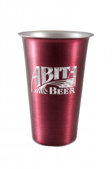 Beer Tumbler, Purple. 16 oz. - Click Image to Close