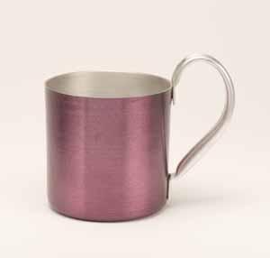 Aluminum Mug, Purple, 10oz. - Click Image to Close